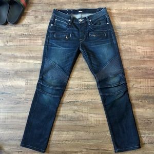 Hudson jeans navy blinder size 30